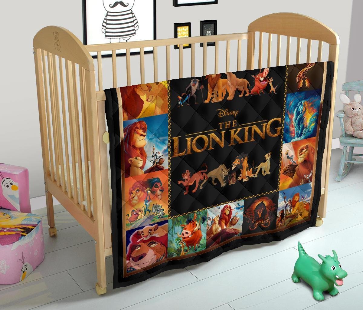 Lion King Quilt Blanket For Fan Gift Idea