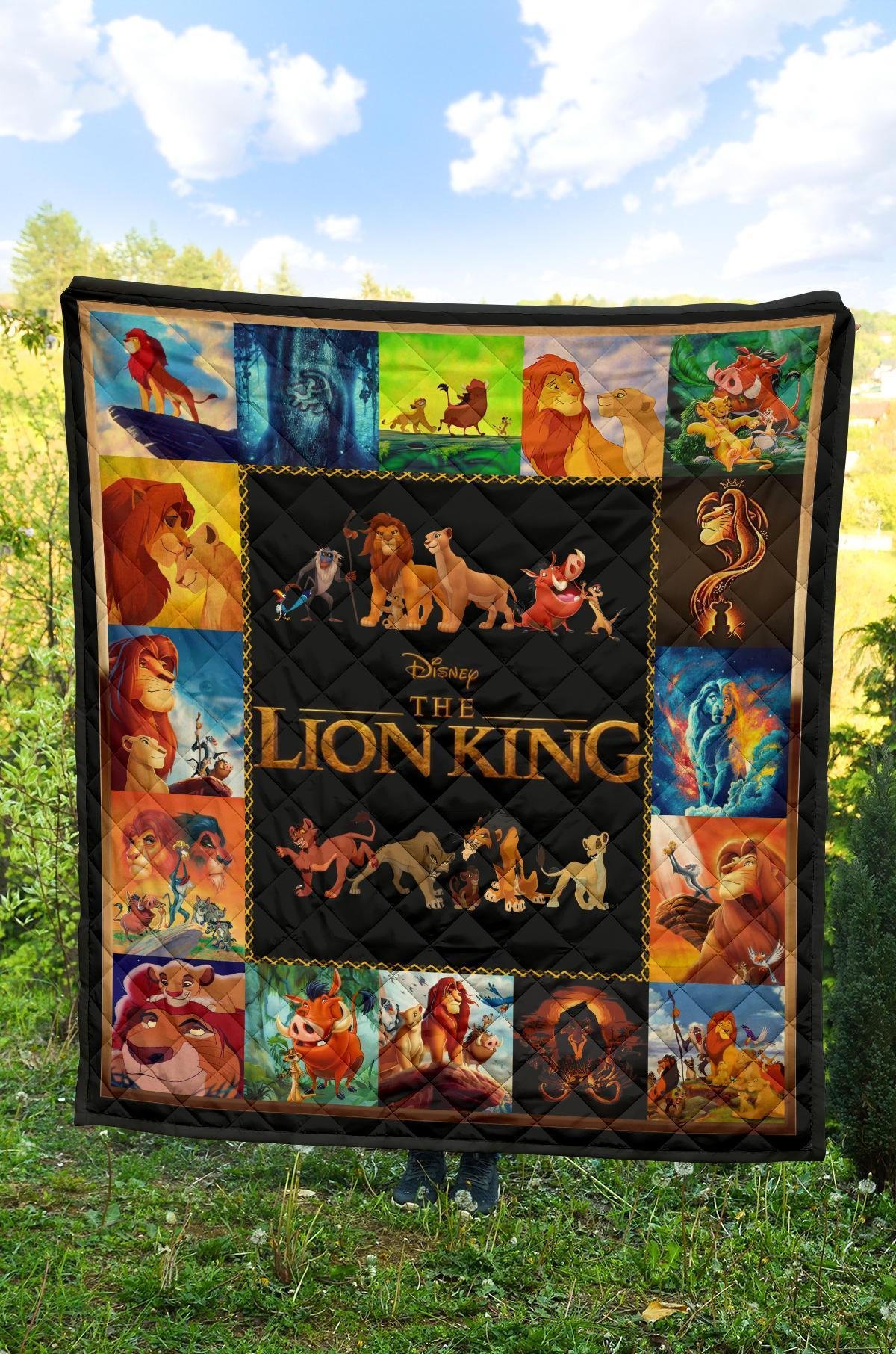 Lion King Quilt Blanket For Fan Gift Idea