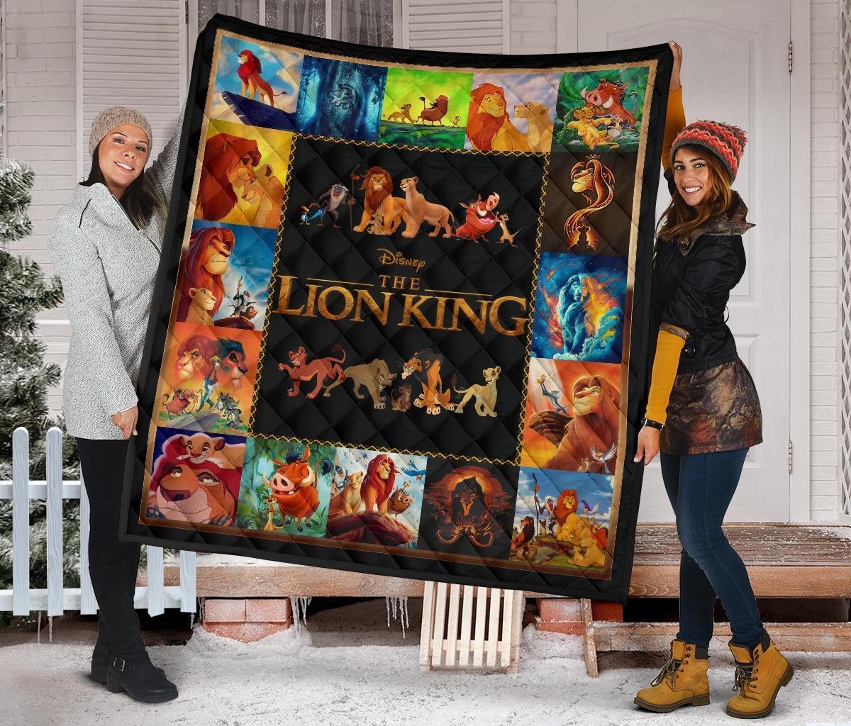 Lion King Quilt Blanket For Fan Gift Idea