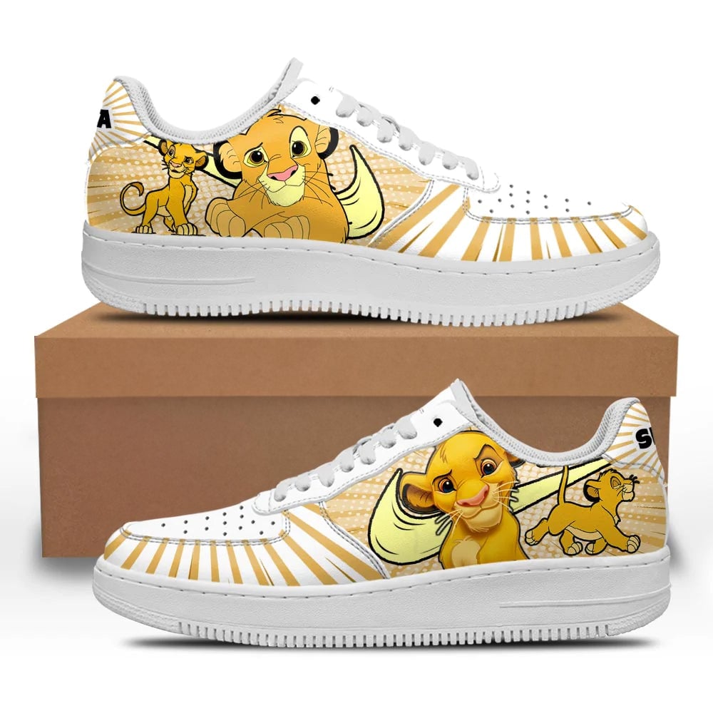 Lion King Simba Sneakers Custom