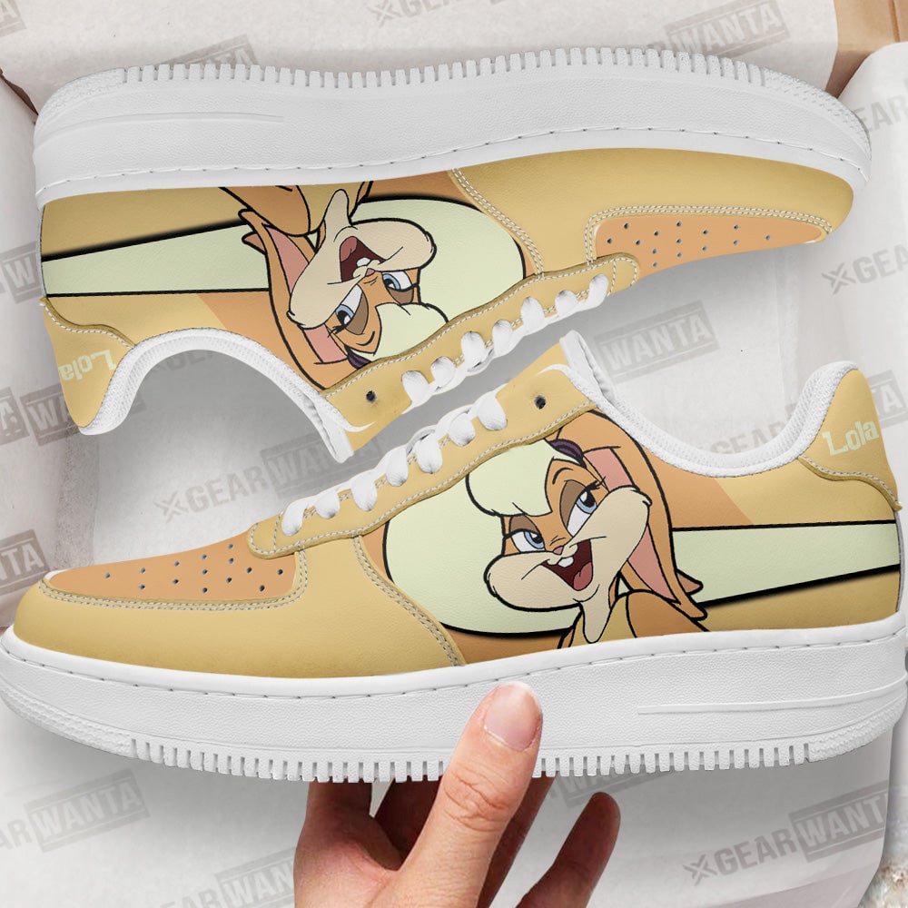 Lola Bunny Custom Cartoon Sneakers