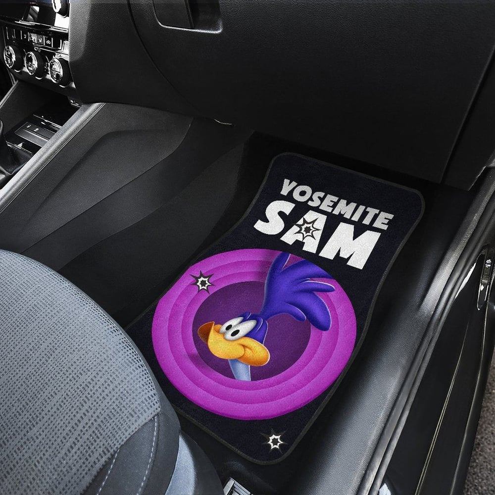 Looney Tunes Car Floor Mats World Of Mayhem Road Runner Face