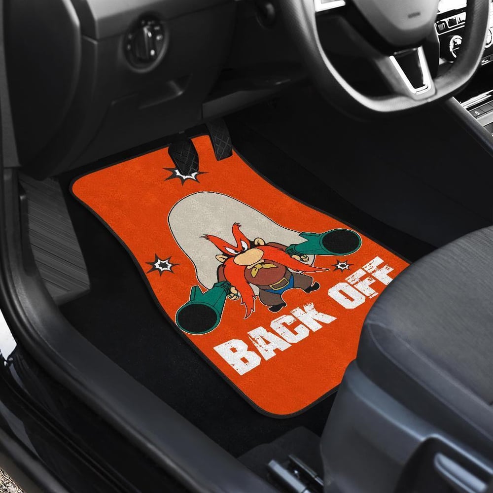 Looney Tunes Car Floor Mats World Of Mayhem Yosemite Guns Back Off