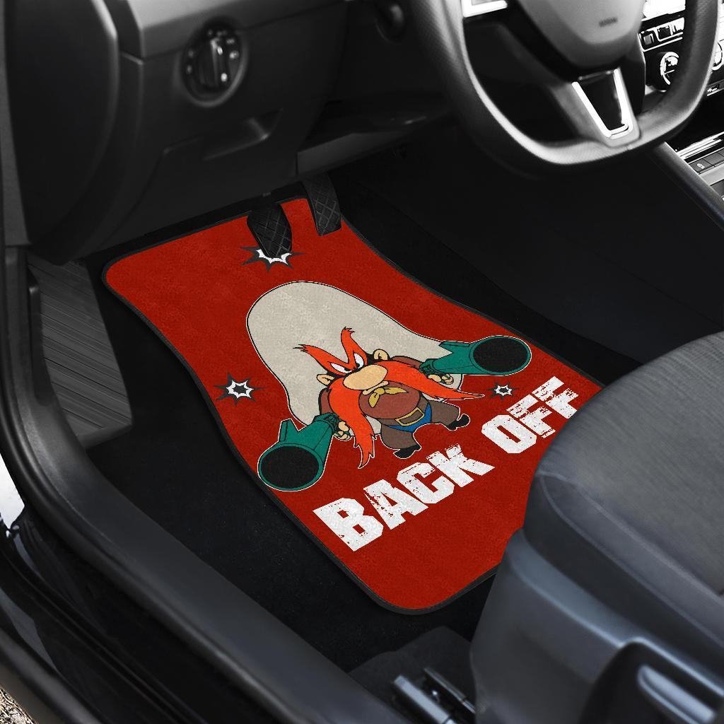 Looney Tunes Car Floor Mats World Of Mayhem Yosemite Guns Back Off