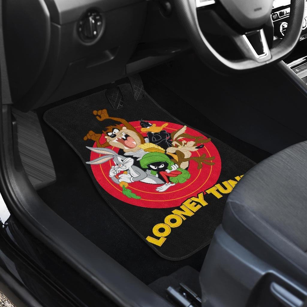 Looney Tunes Friends Car Floor Mats Cartoon Fan Gift