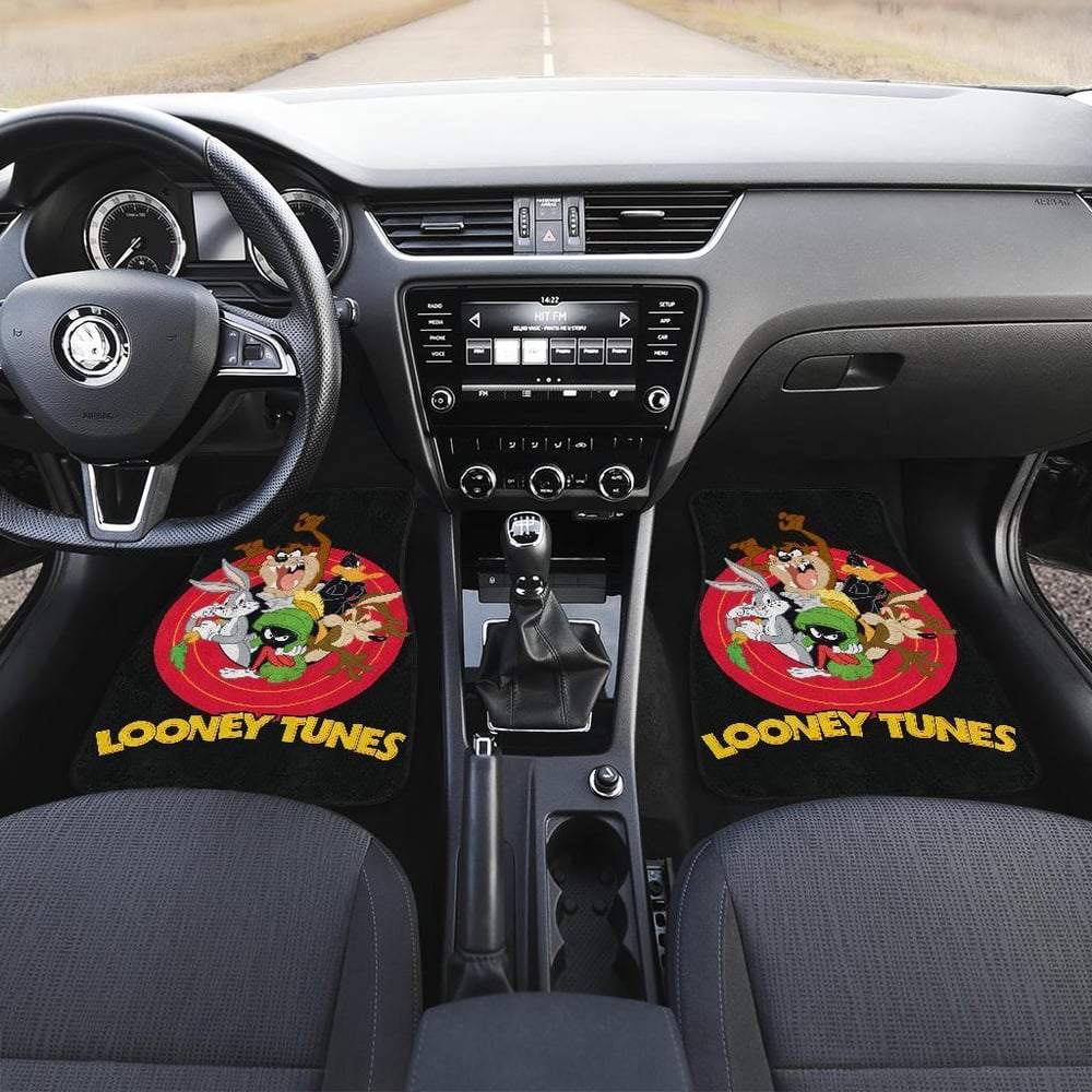 Looney Tunes Friends Car Floor Mats Cartoon Fan Gift