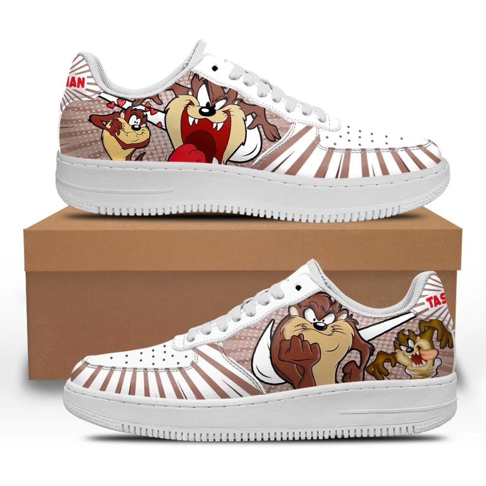 Looney Tunes Lola Tasmanian Sneakers Custom