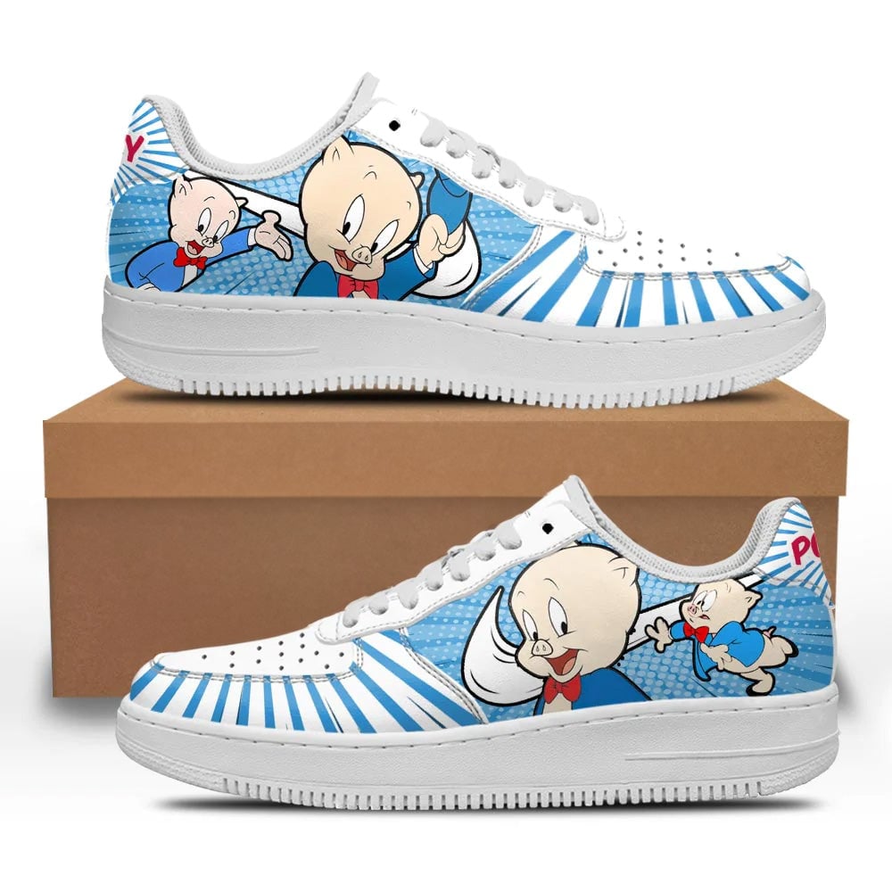 Looney Tunes Porky Sneakers Custom