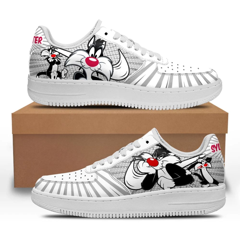 Looney Tunes Sylvester Sneakers Custom