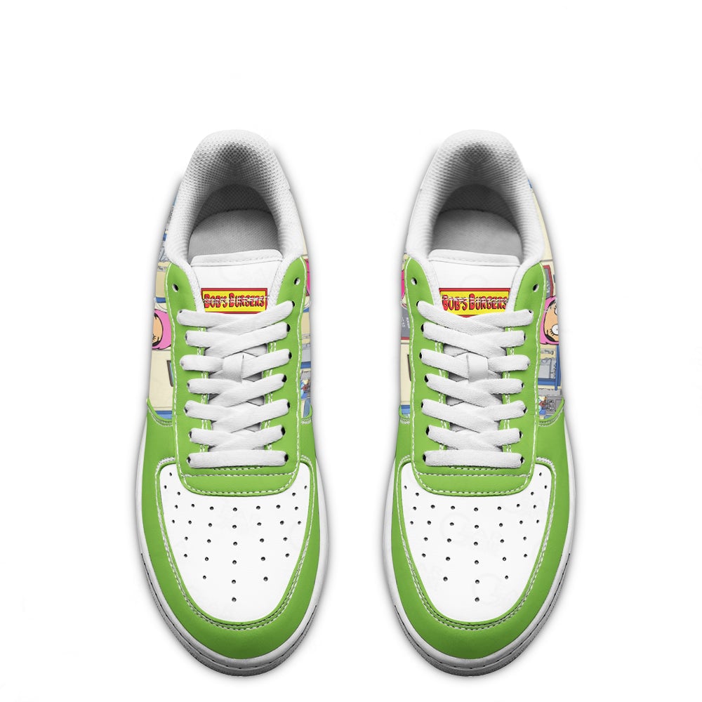 Louise Belcher Bob's Burger Custom Sneakers