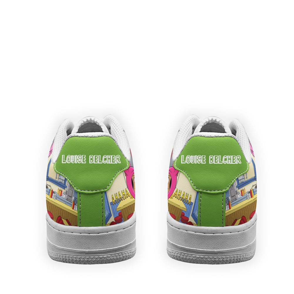 Louise Belcher Bob's Burger Custom Sneakers