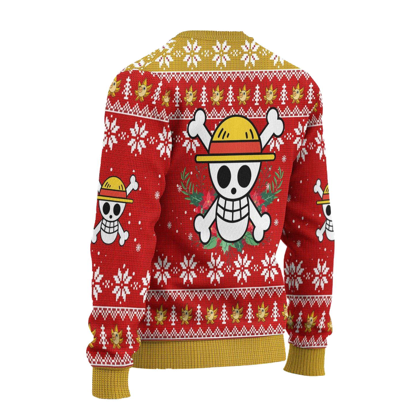 Luffy One Piece Anime Ugly Christmas Sweater Custom Sweatshirt Apparel