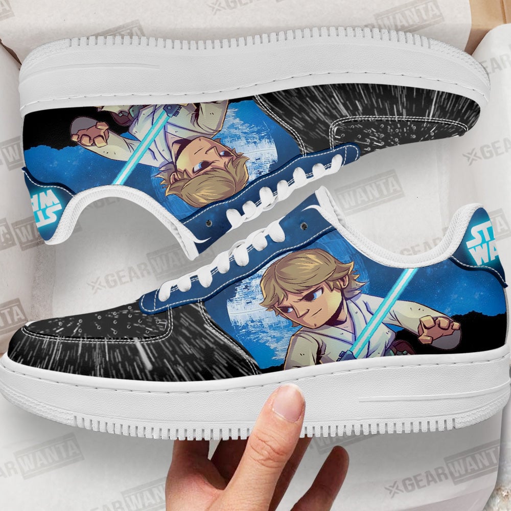 Luke Skywalker Sneakers Custom Star Wars Shoes