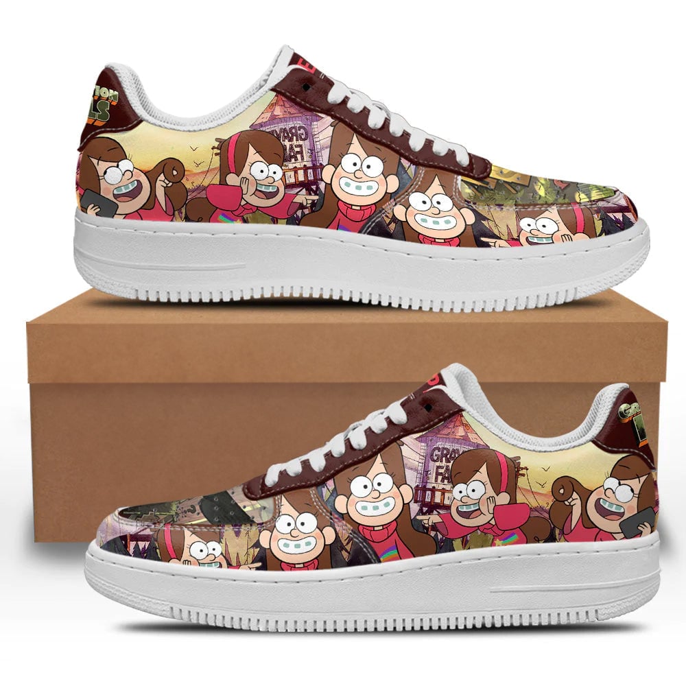 Mabel Pines Gravity Falls Sneakers Custom Cartoon Shoes