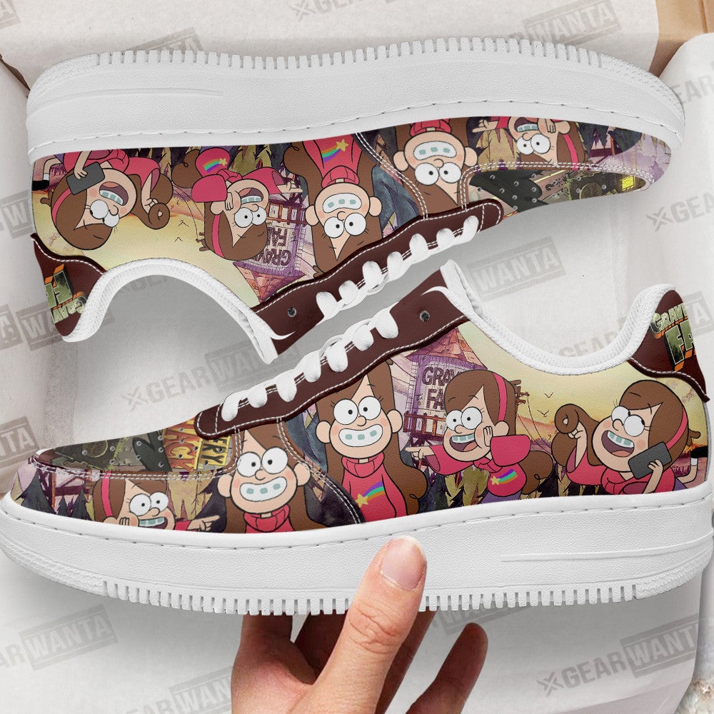 Mabel Pines Gravity Falls Sneakers Custom Cartoon Shoes