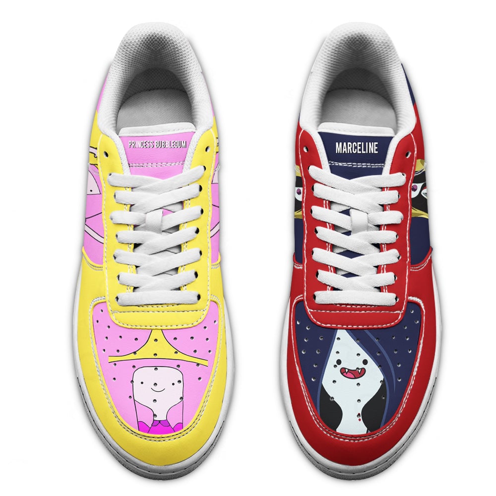 Marceline and Bubblegum Sneakers Custom Adventure Time Shoes