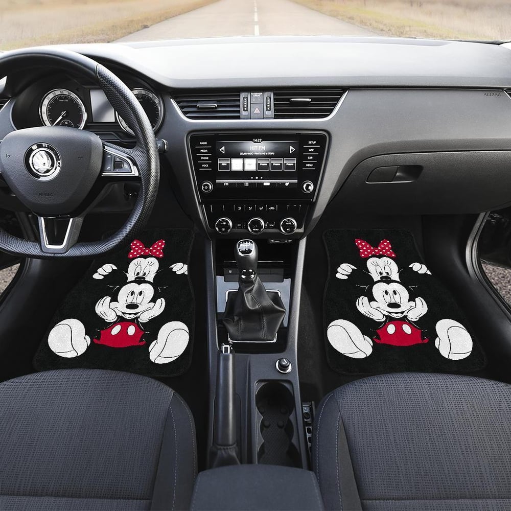 Mickey and Minnie Cute DN Cartoon Car Floor Mats MKCFM07