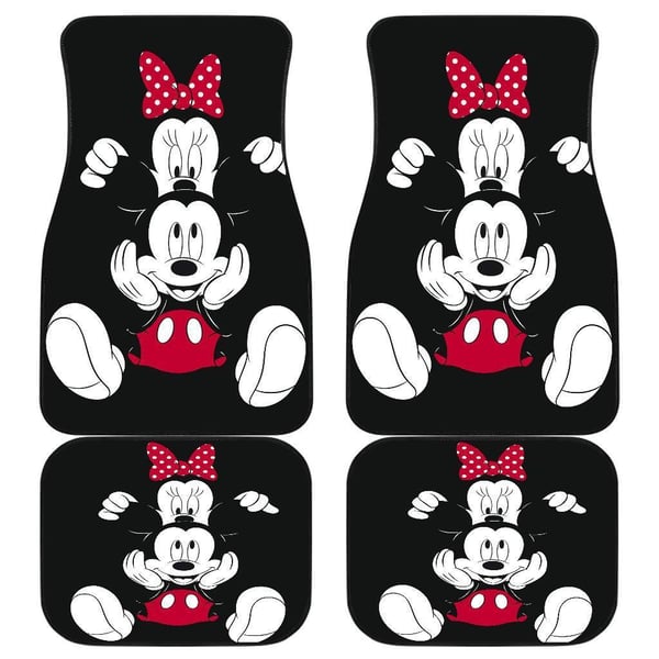 Mickey and Minnie Cute DN Cartoon Car Floor Mats MKCFM07