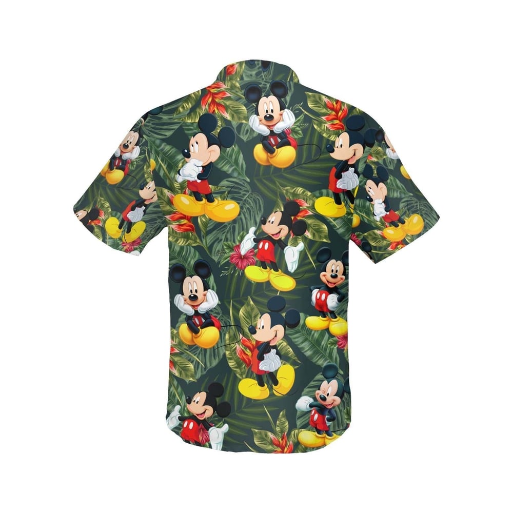 Mickey Custom DN Custom Button Up Hawaiian Shirt | HW009