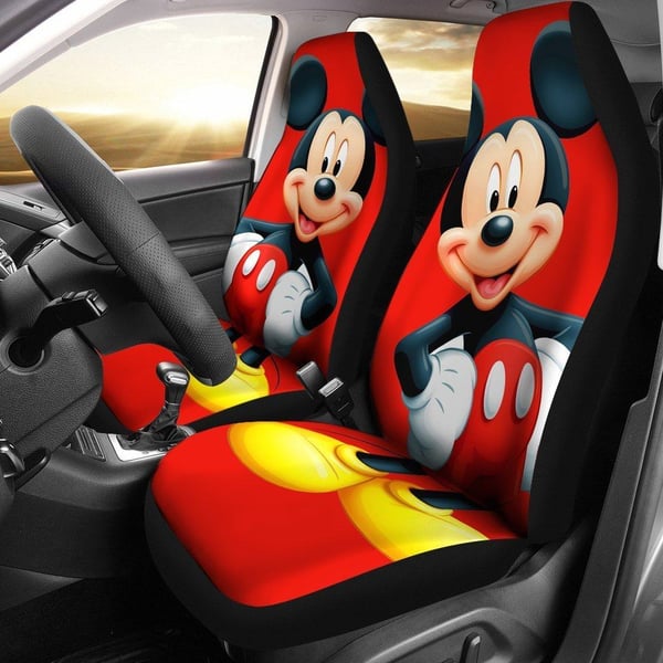 Mickey Cute DN Car Seat Covers Cartoon Fan Gift MKCSC21