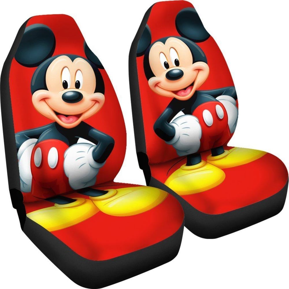 Mickey Cute DN Car Seat Covers Cartoon Fan Gift MKCSC21