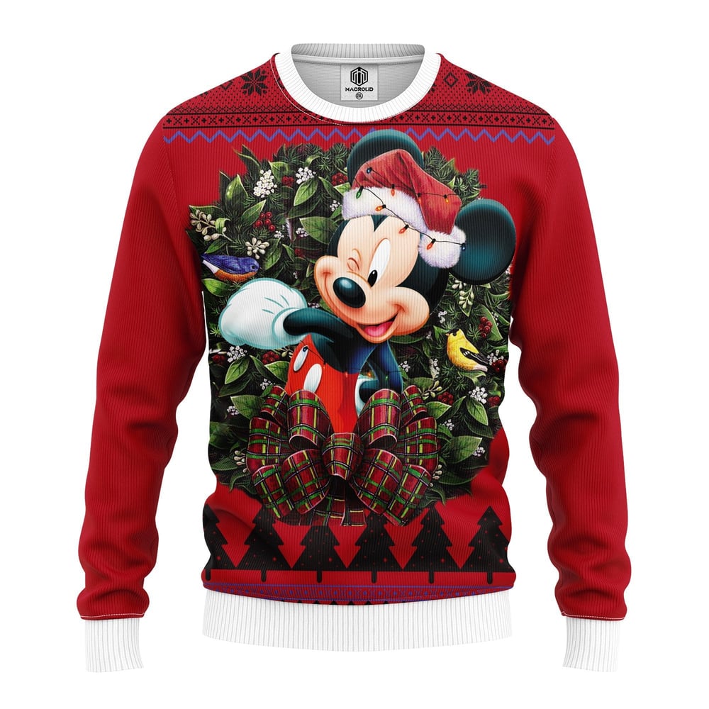 Mickey Noel Ugly Christmas Sweater Custom Sweatshirt Apparel