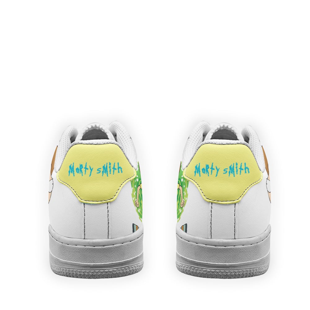 Morty Smith Rick and Morty Custom Sneakers