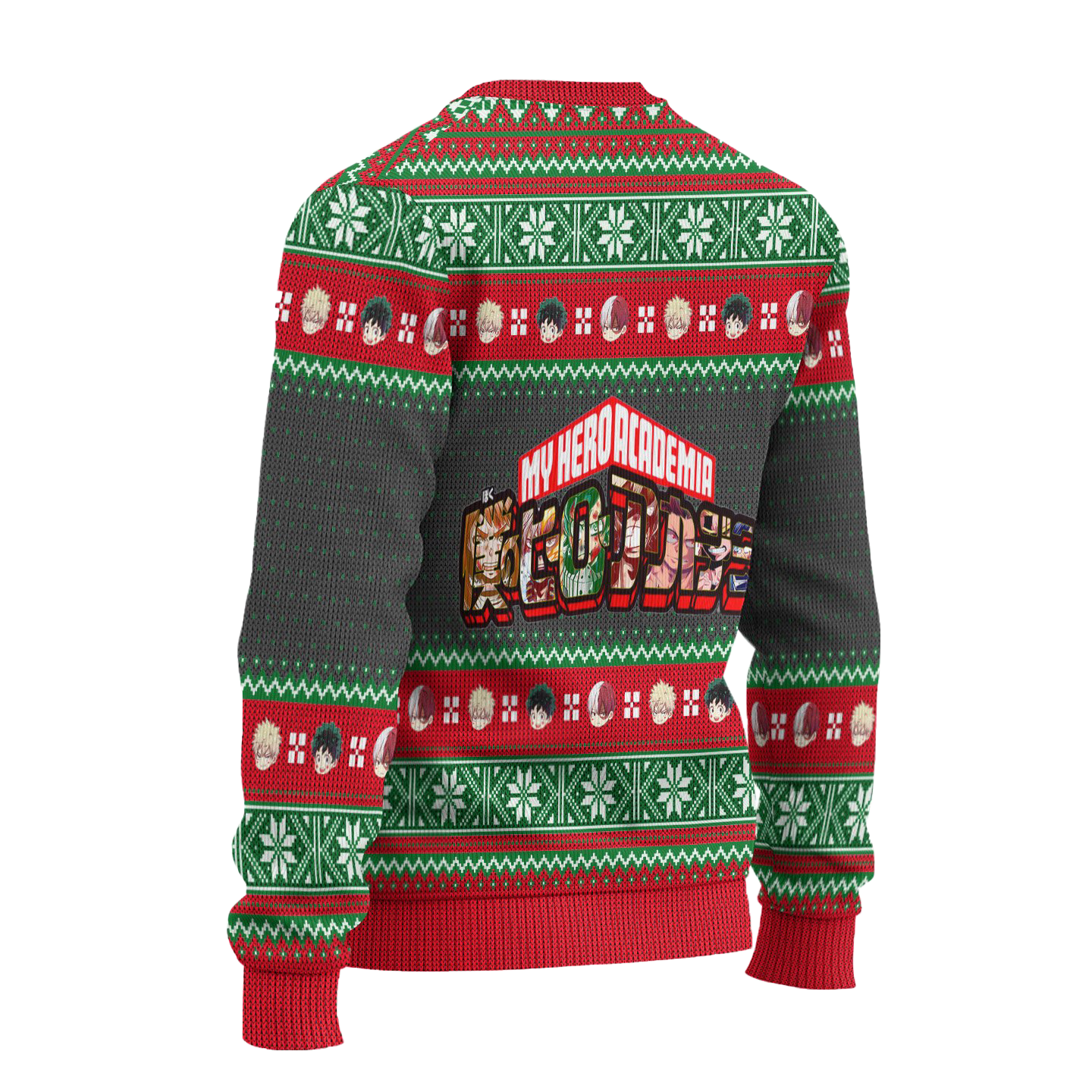 My Hero Academia Ugly Christmas Sweater Anime Xmas Gift