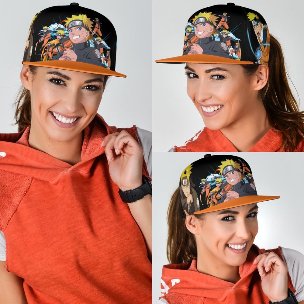 Naruto Snapback Hat Anime Custom Hat Accessories Gift Idea