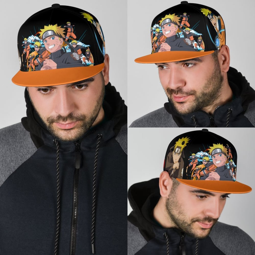 Naruto Snapback Hat Anime Custom Hat Accessories Gift Idea