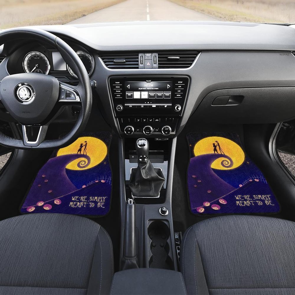 Nightmare Before Christmas Car Floor Mats | Nightmare Before Christmas Cartoon Car Floor Mats NBCFM20