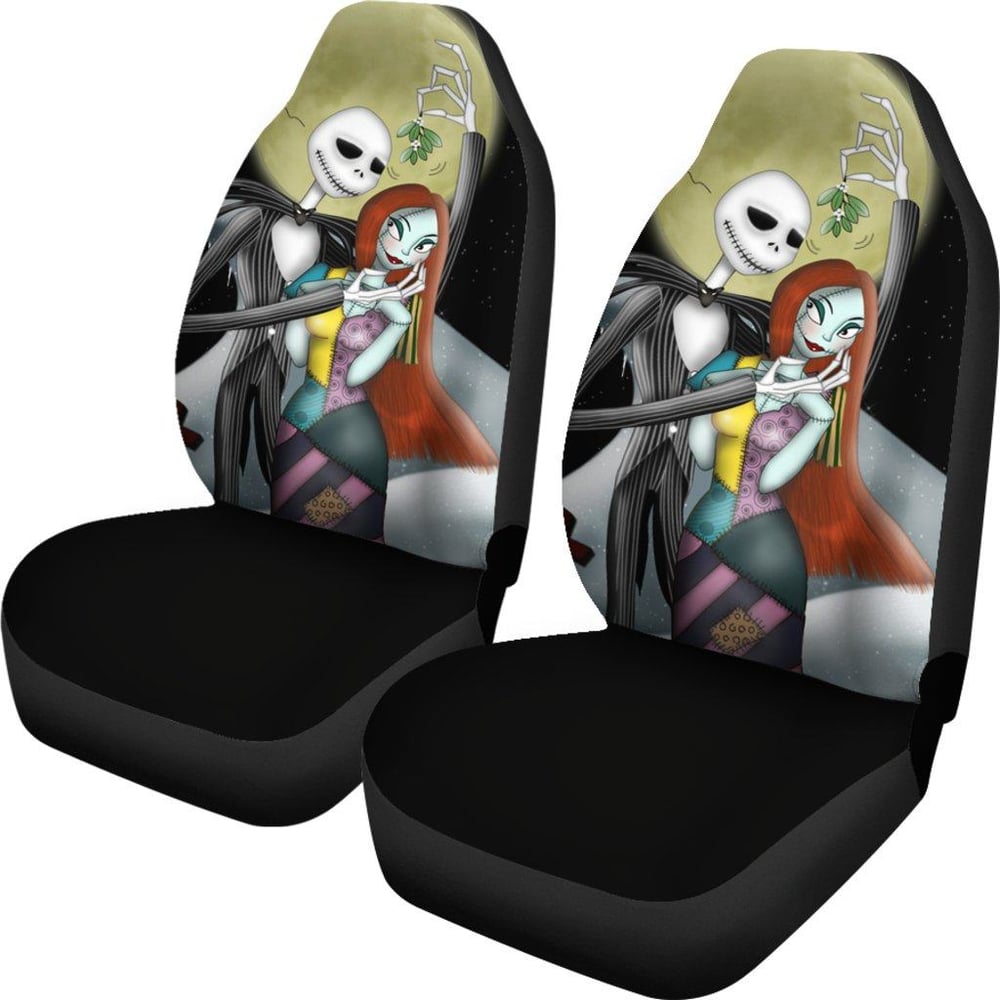 Nightmare Before Christmas Car Seat Covers | Jack Nightmare Before Christmas Cartoon Car Seat Covers NBCCS062