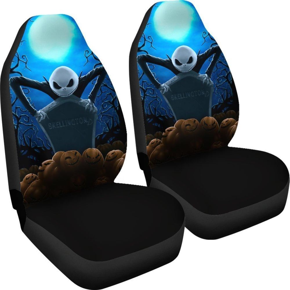 Nightmare Before Christmas Car Seat Covers | Jack Skellington The Nightmare Before Christmas Seat Covers NBCCS038