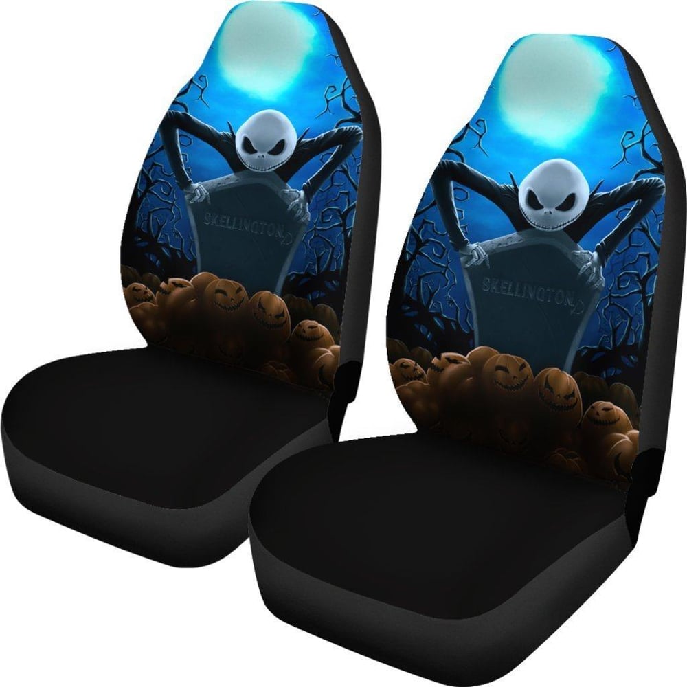 Nightmare Before Christmas Car Seat Covers | Jack Skellington The Nightmare Before Christmas Seat Covers NBCCS038