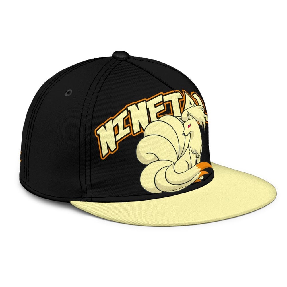 Ninetales Snapback Hat Anime Fan Gift Idea