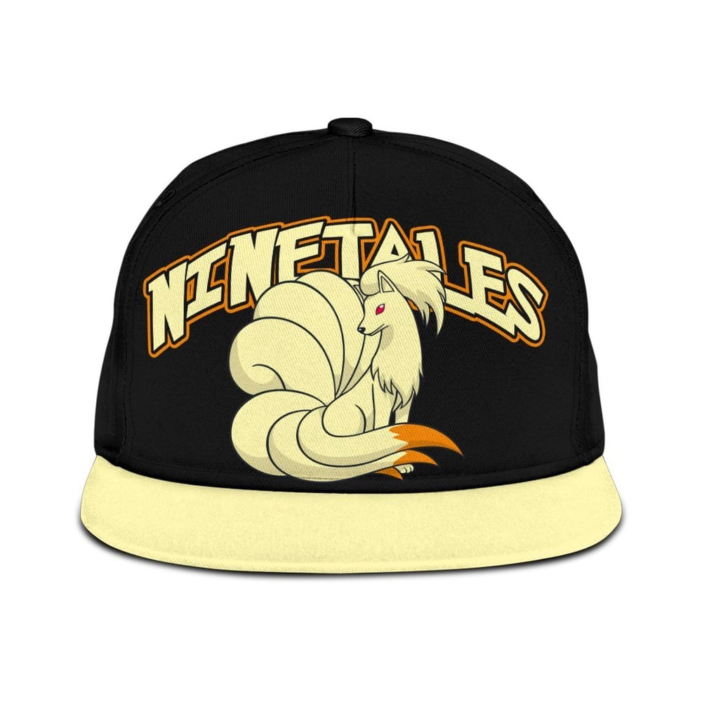 Ninetales Snapback Hat Anime Fan Gift Idea