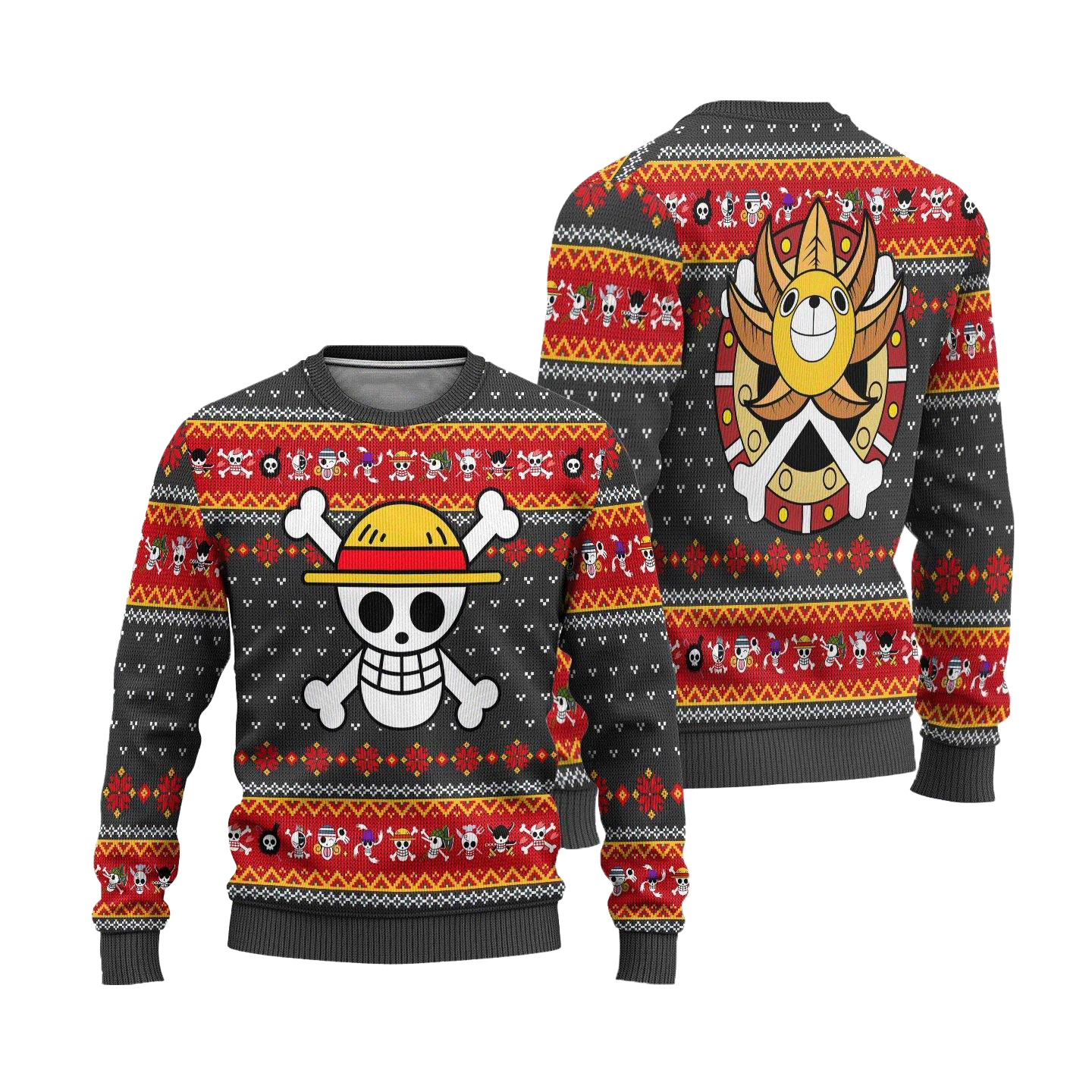 One Piece Anime Ugly Christmas Sweater Symbol Xmas Gift