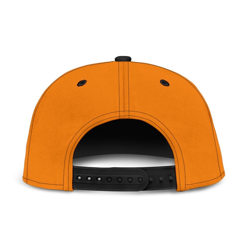 Orange Snapback Hat Crewmate Among Us Funny Gift Idea