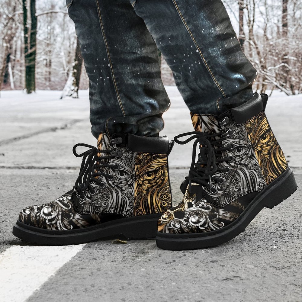 Owl Boots Cool Gift Idea For Who Love Owl