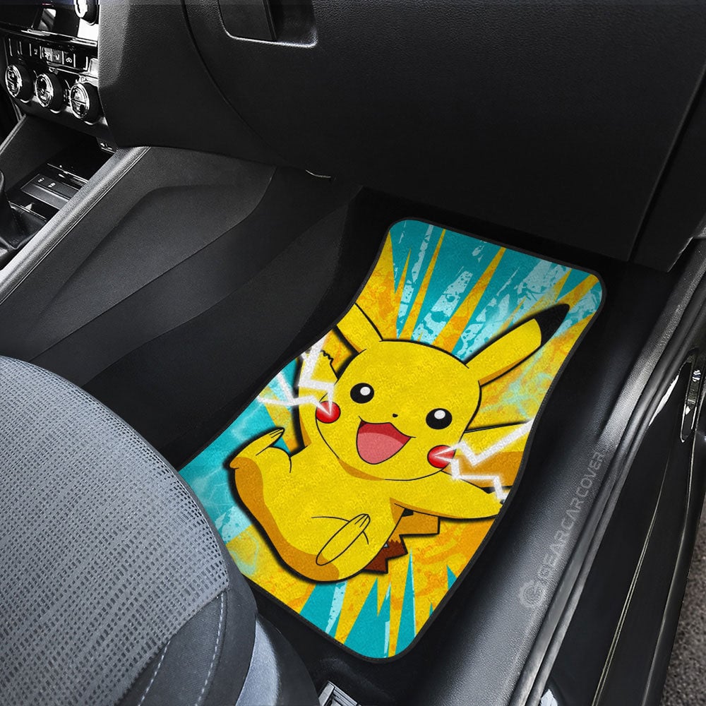 Pikachu Car Floor Mats Custom Car Interior Accessories