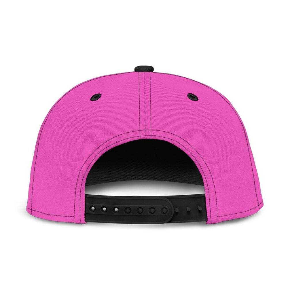 Pink Crewmate Snapback Hat Among Us Gift Idea