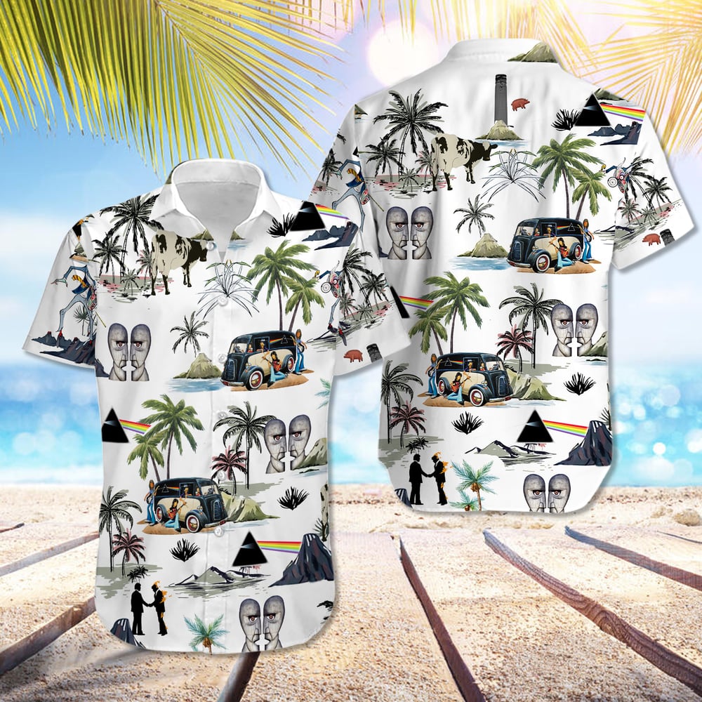 Pink Floyd Legend Band Hawaiian Aloha Shirt | Rock Band Hawaiian Shirt | HW010