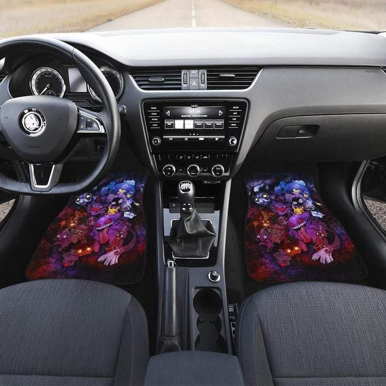 Pokemon Car Floor Mats | Pokemon Ghost Art Custom Car Floor Mats CFMPK01