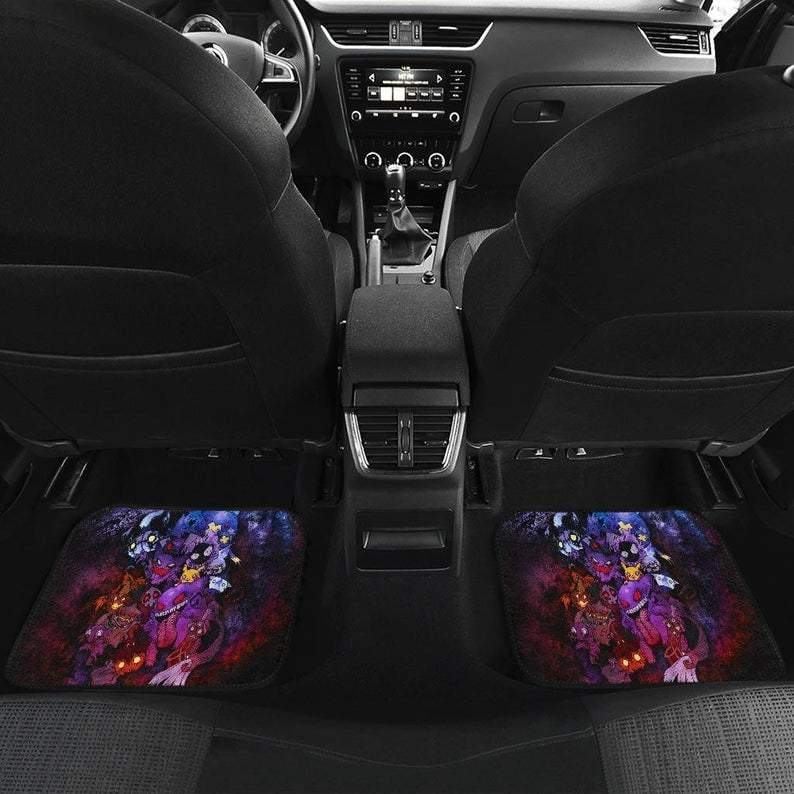 Pokemon Car Floor Mats | Pokemon Ghost Art Custom Car Floor Mats CFMPK01