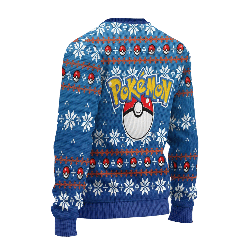 Pokemon Garchomp Anime Ugly Christmas Sweater Custom Sweatshirt Apparel