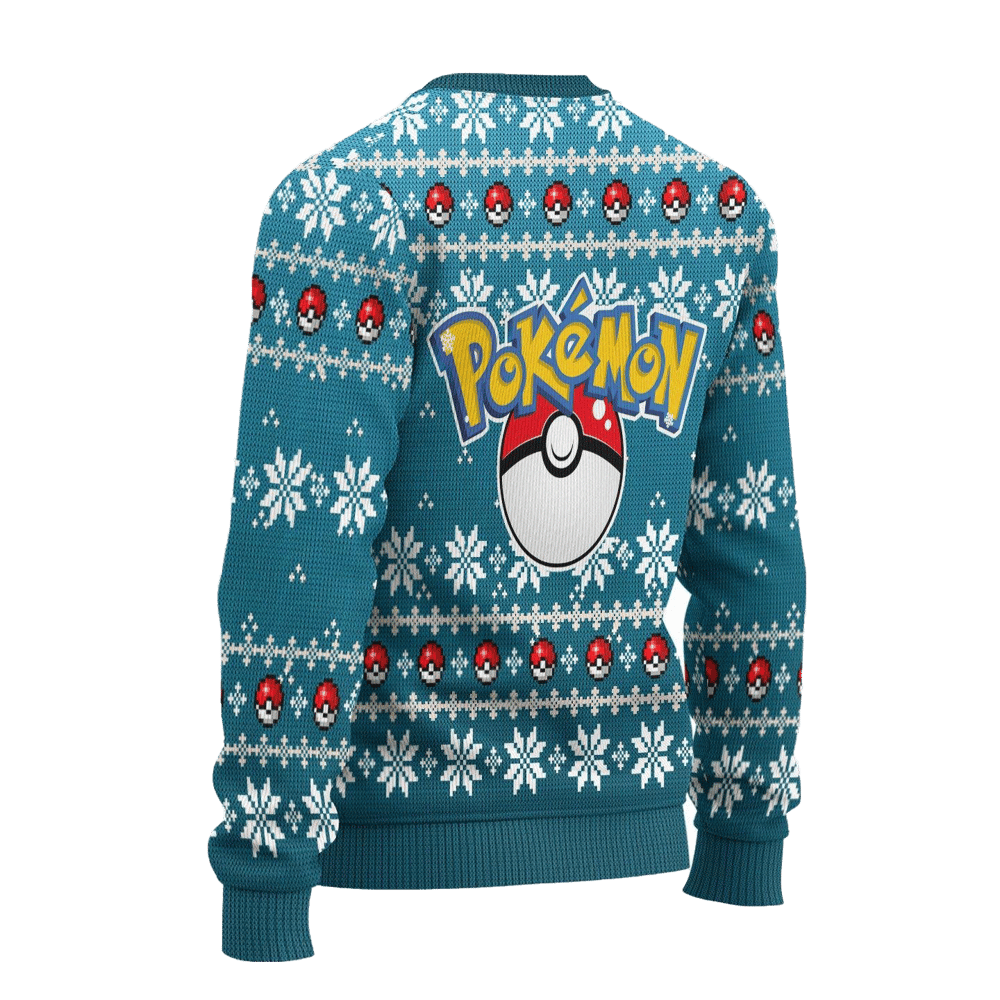 Pokemon Snorlax Anime Ugly Christmas Sweater Custom Sweatshirt Apparel