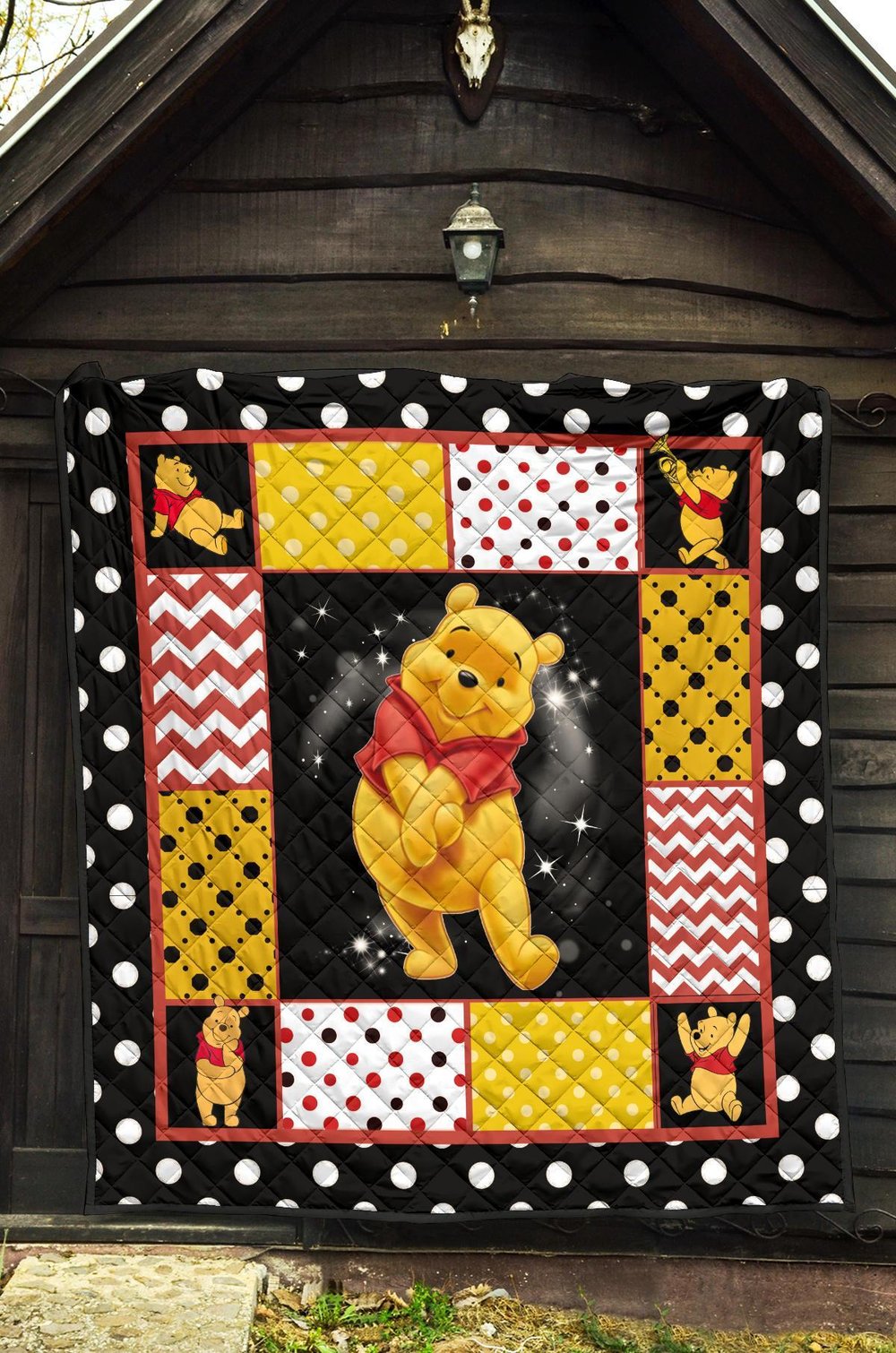 Pooh Quilt Blanket For Fan Winnie The Pooh