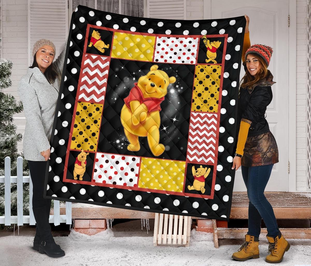 Pooh Quilt Blanket For Fan Winnie The Pooh