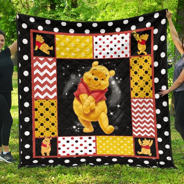 Pooh Quilt Blanket For Fan Winnie The Pooh