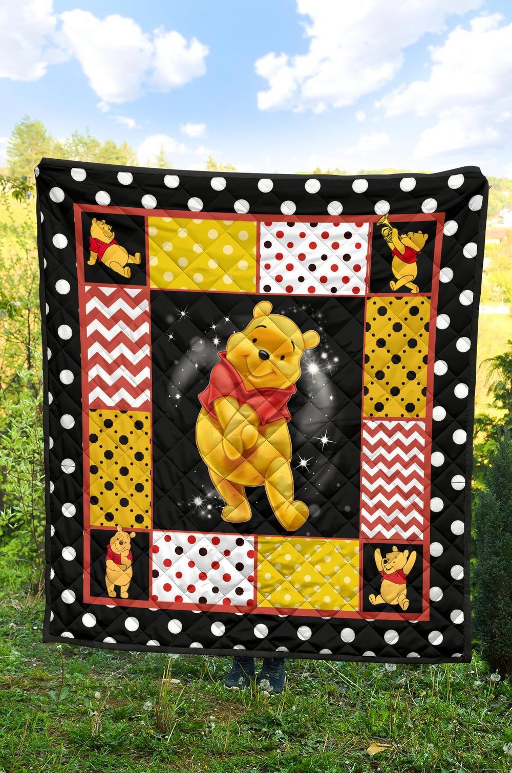 Pooh Quilt Blanket For Fan Winnie The Pooh